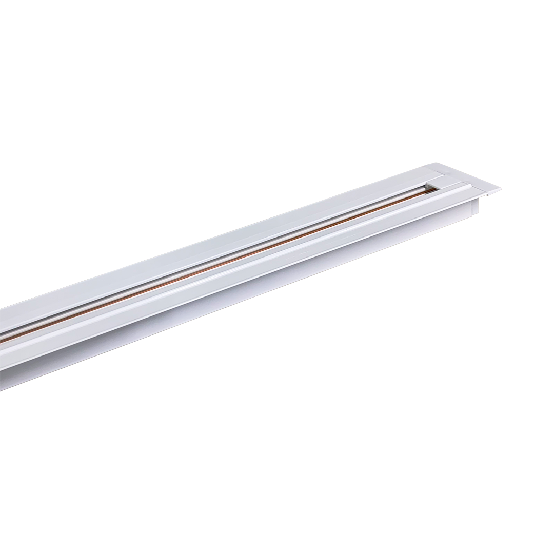 Foto do produto TRILHO ENERGIZADO ALUMINIO EMBUTIR 2 METROS BRANCO