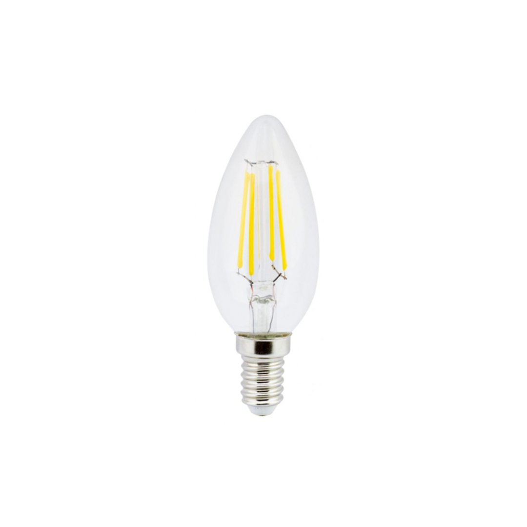 Foto do produto VELA LED FILAMENTO C35 E14 4W 2700K BIV. MGSH INMETRO