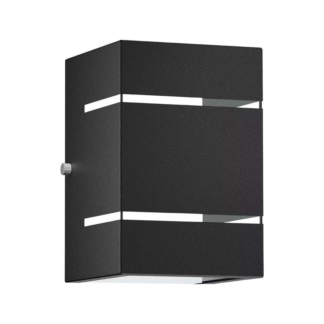 Foto do produto ARANDELA FOCUS 15CM SEM LAMPADA COM SOQUETE G9 PRETA BR