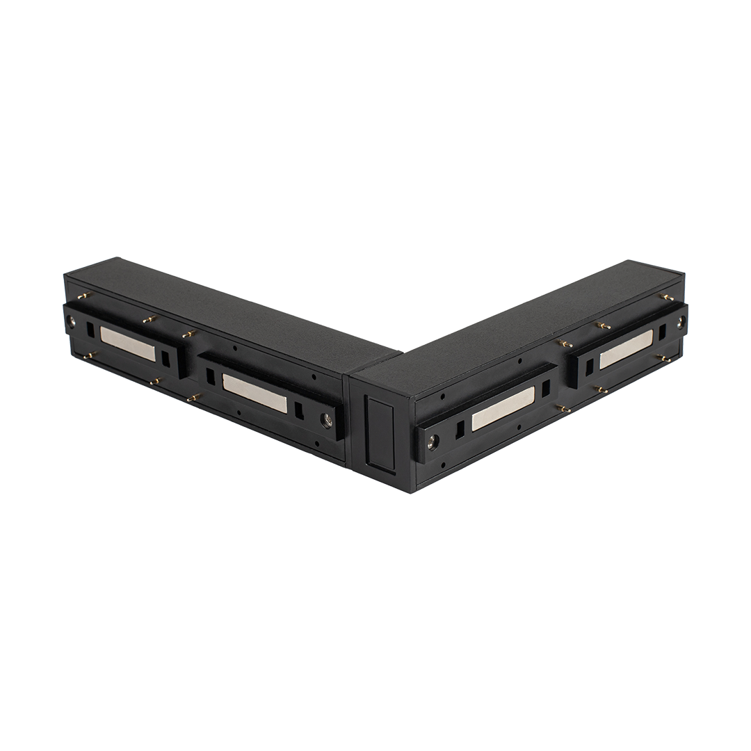 Foto do produto EMENDA L CORNER PARA TRILHO MAGNETICO (EMBALAGEM COM 2 PEÇAS) CLX110