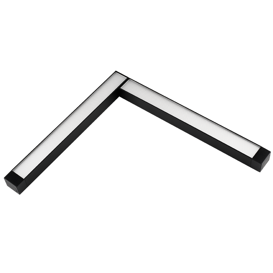 Foto do produto LUMINARIA DIFUSA L PARA TRILHO MAGNETICO 25W 3000K 1500lm 48V CLX110