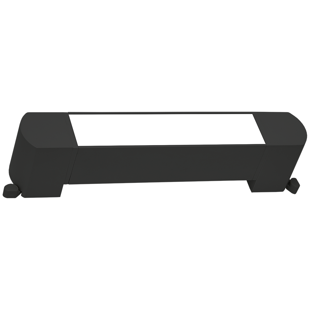 Imagem do produto LUMINARIA DIFUSA LINEAR DIRECIONAVEL 10W 3000K PRETA PARA TRILHO ENERGIZADO