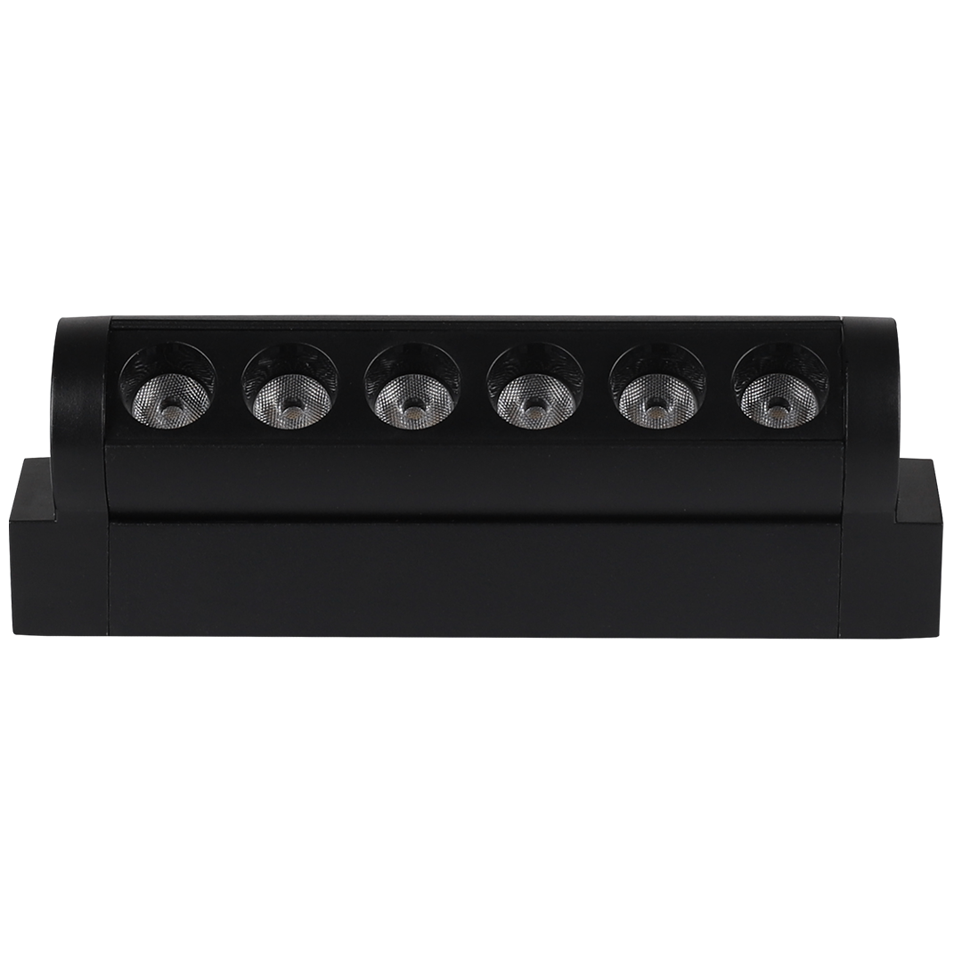 Foto do produto LUMINARIA LINEAR 6 FACHOS DE LUZ DIRECIONAVEL 5W 3000K 700lm 48V CLX110