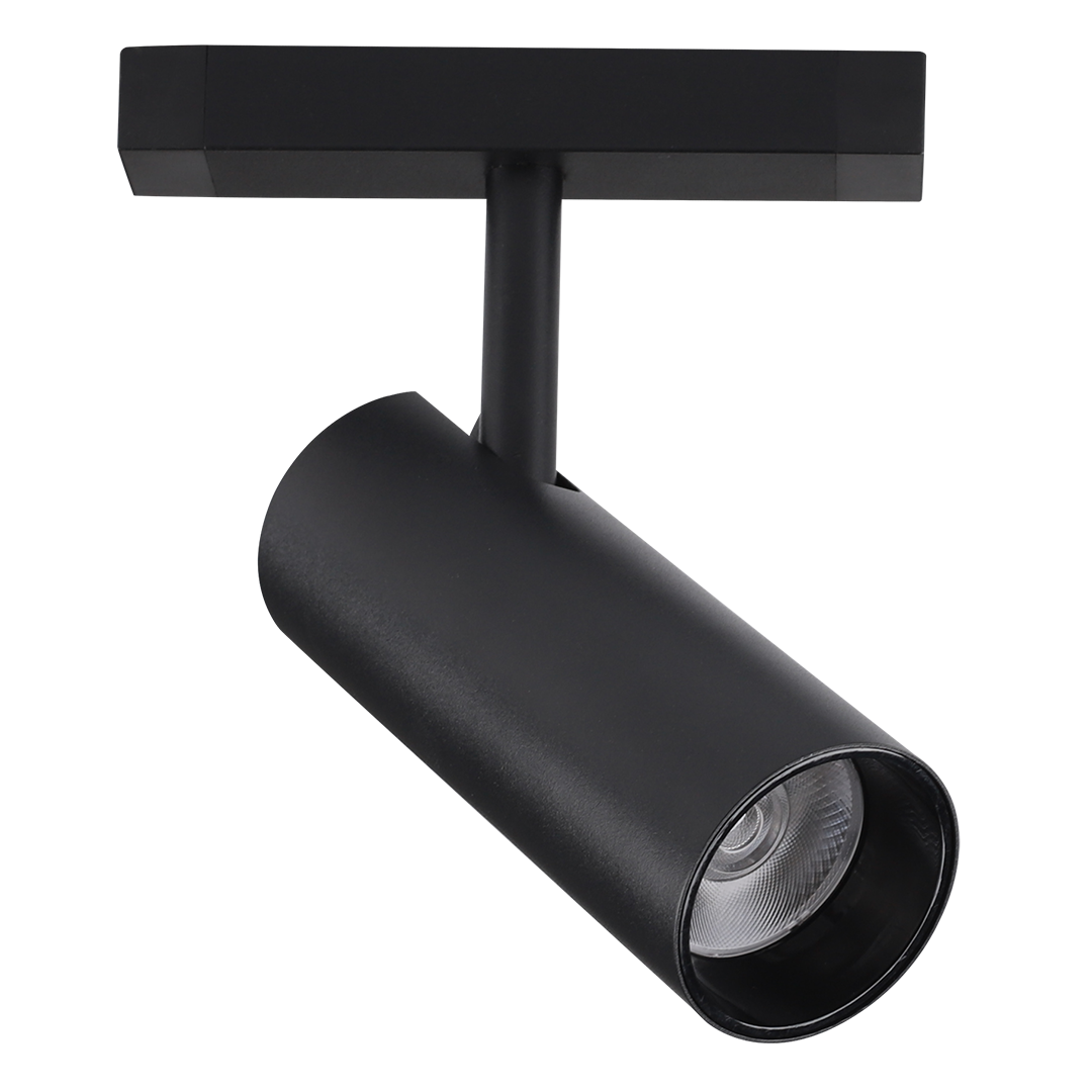 Foto do produto SPOT PRETO PARA TRILHO MAGNETICO 20W 3000K 2800lm 48V CLX110
