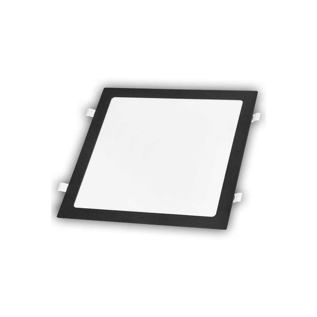 Foto do produto PAINEL CRISTALL HOME TALLER EMBUTIR 36W 6500K 400X400MM PRETO