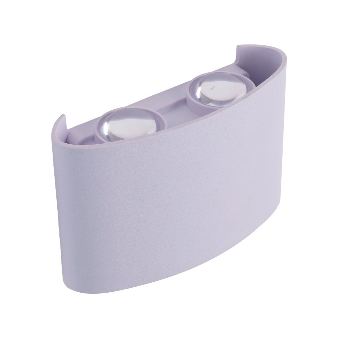 Foto do produto ARANDELA CRISTALL WALL LYRA 04 FACHOS 4W 3000K BRANCA