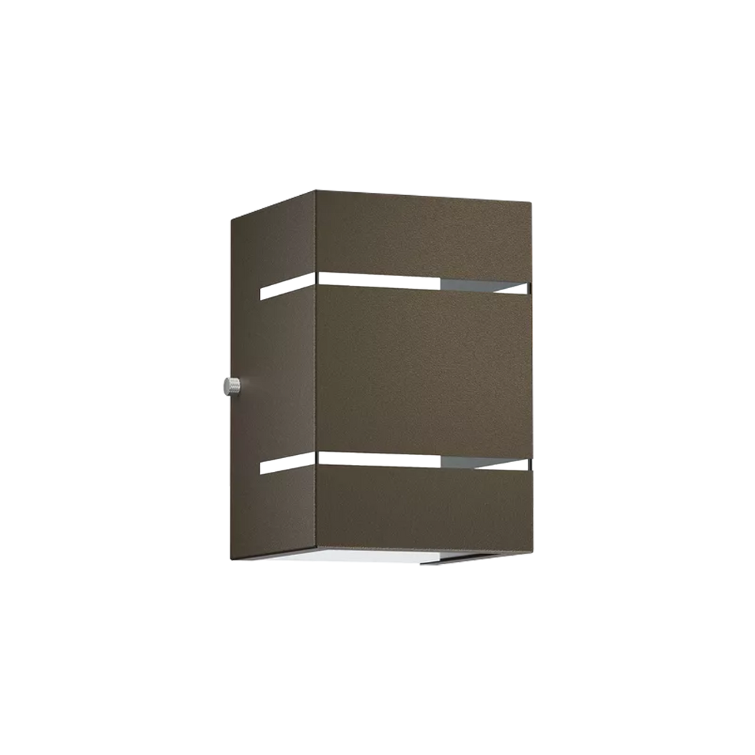 Foto do produto ARANDELA FOCUS 15CM SEM LAMPADA COM SOQUETE G9 MARROM BR