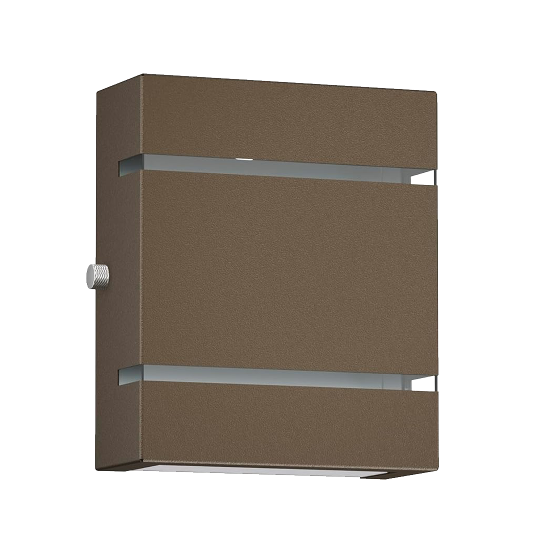 Foto do produto ARANDELA SLIM 2 FRISOS SEM LAMPADA COM SOQUETE G9 MARROM BR