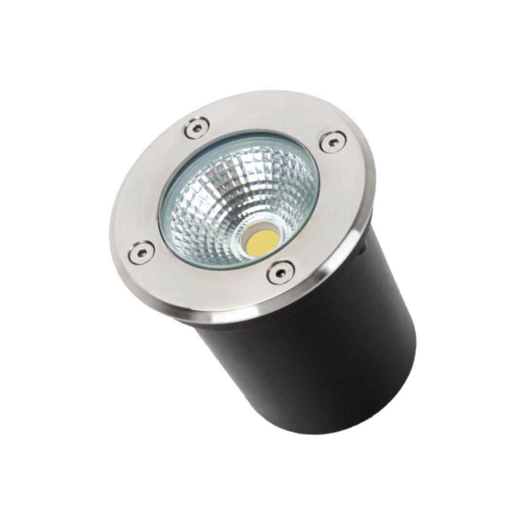 Foto do produto BALIZADOR DE SOLO CRISTALL GARDEN NEVADA 5W 3000K 80X75MM IP67 BIV.