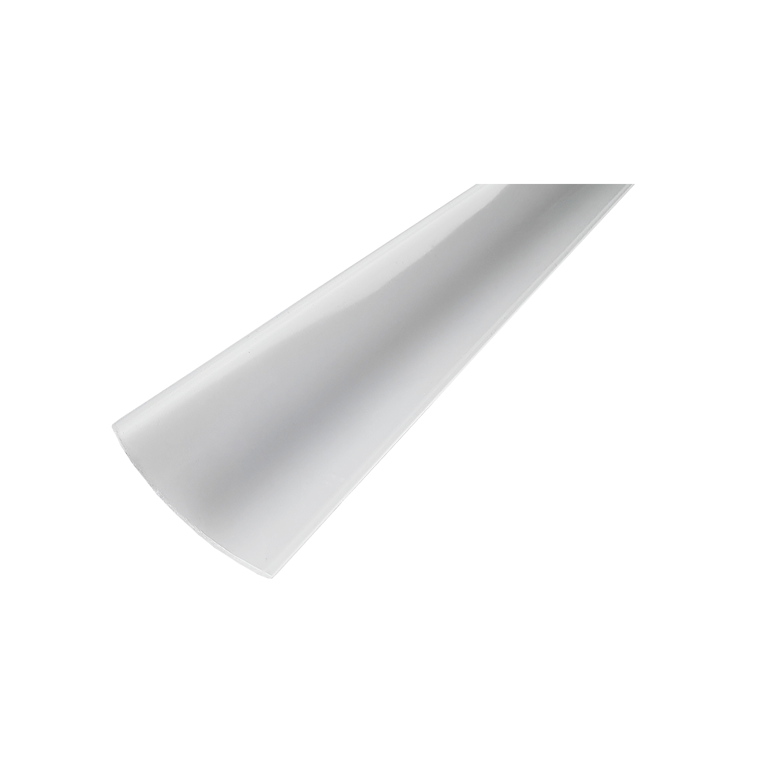 Foto do produto DIFUSOR BRANCO PARA PERFIL CRISTALL DECCOR QUARTER DE SOBREPOR 90° 3 METROS