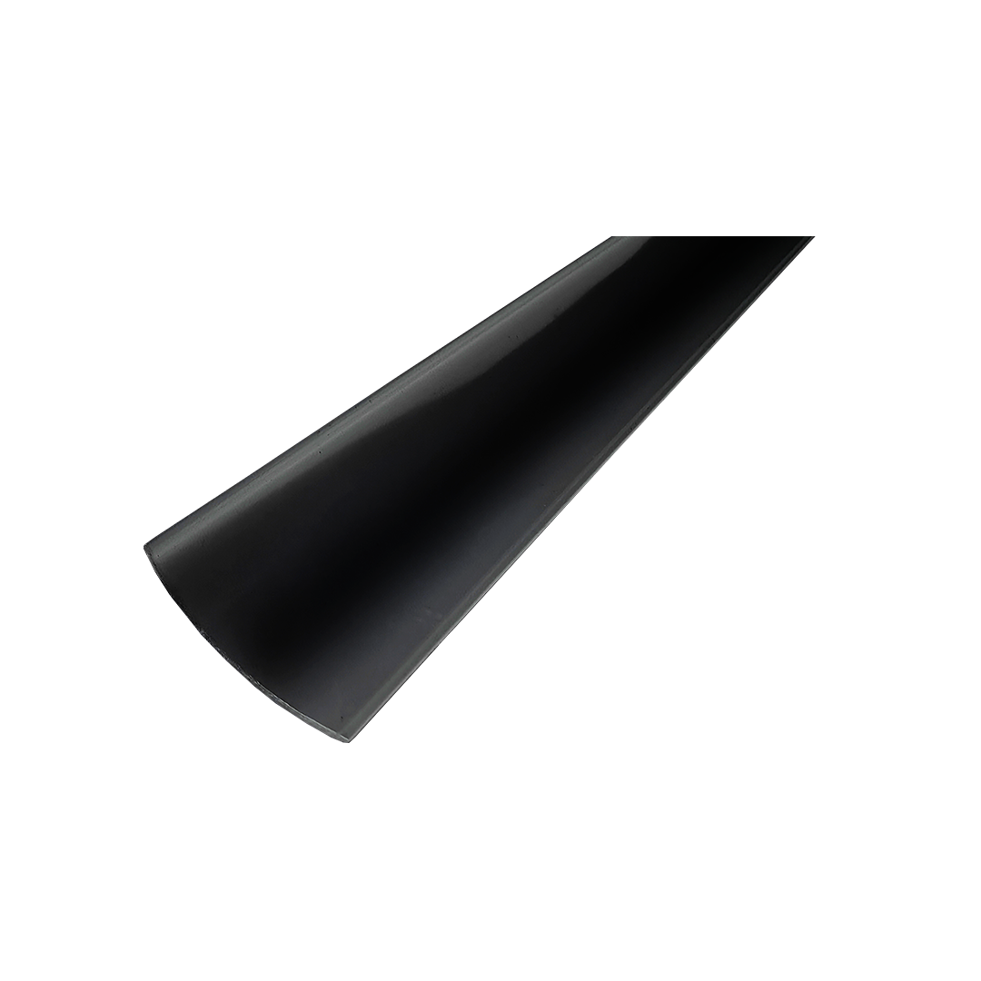 Foto do produto DIFUSOR PRETO PARA PERFIL CRISTALL DECCOR QUARTER DE SOBREPOR 90° 3 METROS