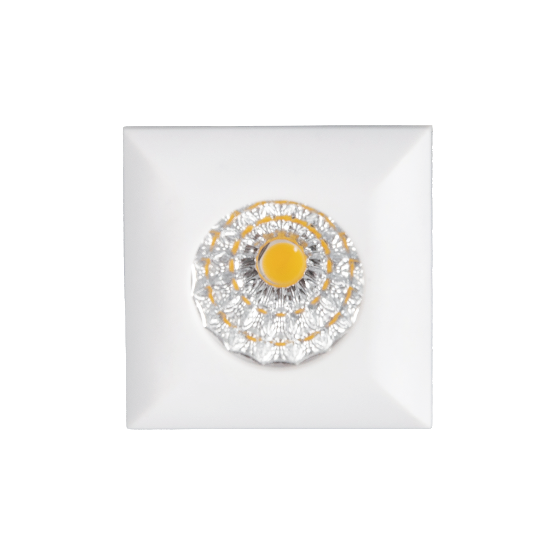 Foto do produto MINI SPOT CRISTALL MOVE QUADRADO 1W 3000K BRANCO