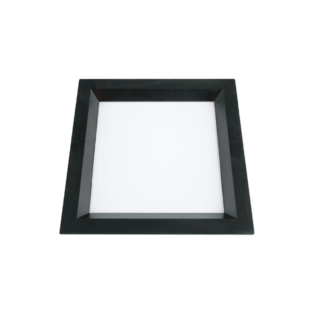 Foto do produto PAINEL CRISTALL PRO INSPIRE EMBUTIR 24W 6500K BIV. 2160LM PRETO