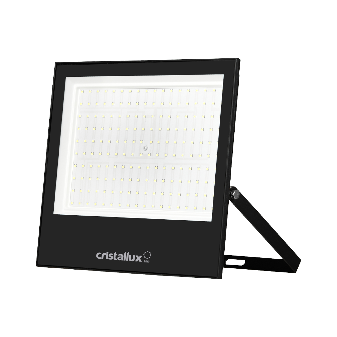 Foto do produto REFLETOR CRISTALL GARDEN MADRI 300W 5000K  BIV. IP66 30000LM