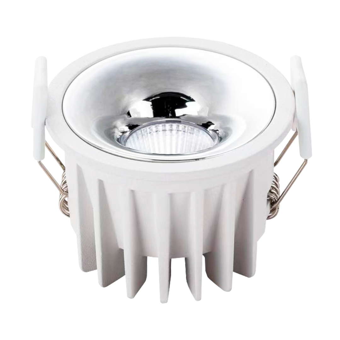 Foto do produto SPOT CRISTALL PRO AURA BRANCO 12W 3000K SILVER BIV.