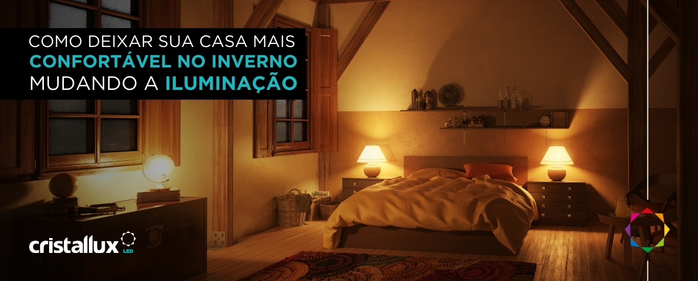 Foto do artigo Como deixar a casa mais confortável no inverno mudando a iluminação