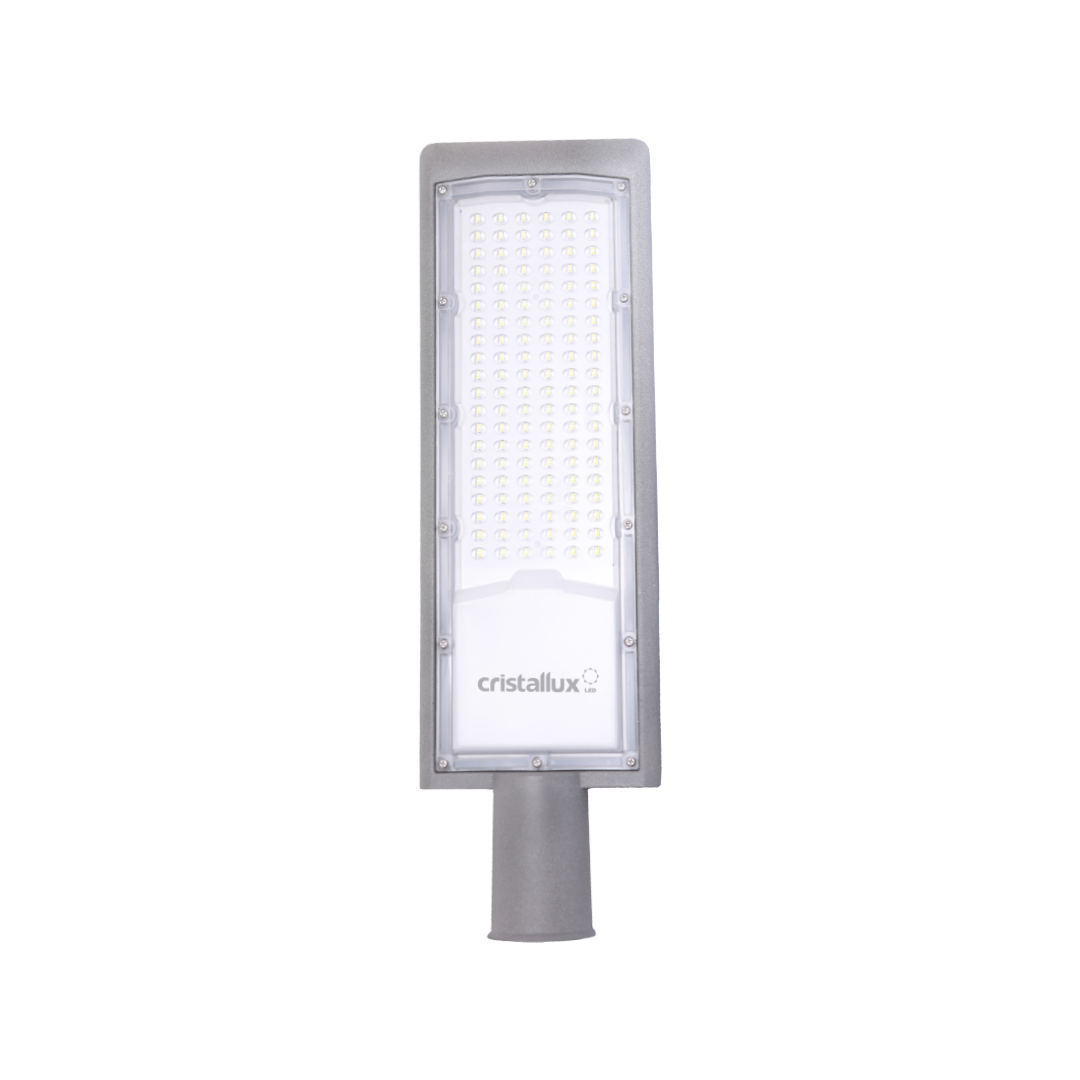 Foto do produtoLUMINARIA CRISTALL PRO URBANA 150W 6500K 16500 LUMENS ANTI SURTO 4KV 462X141X60MM IP65 BIV.