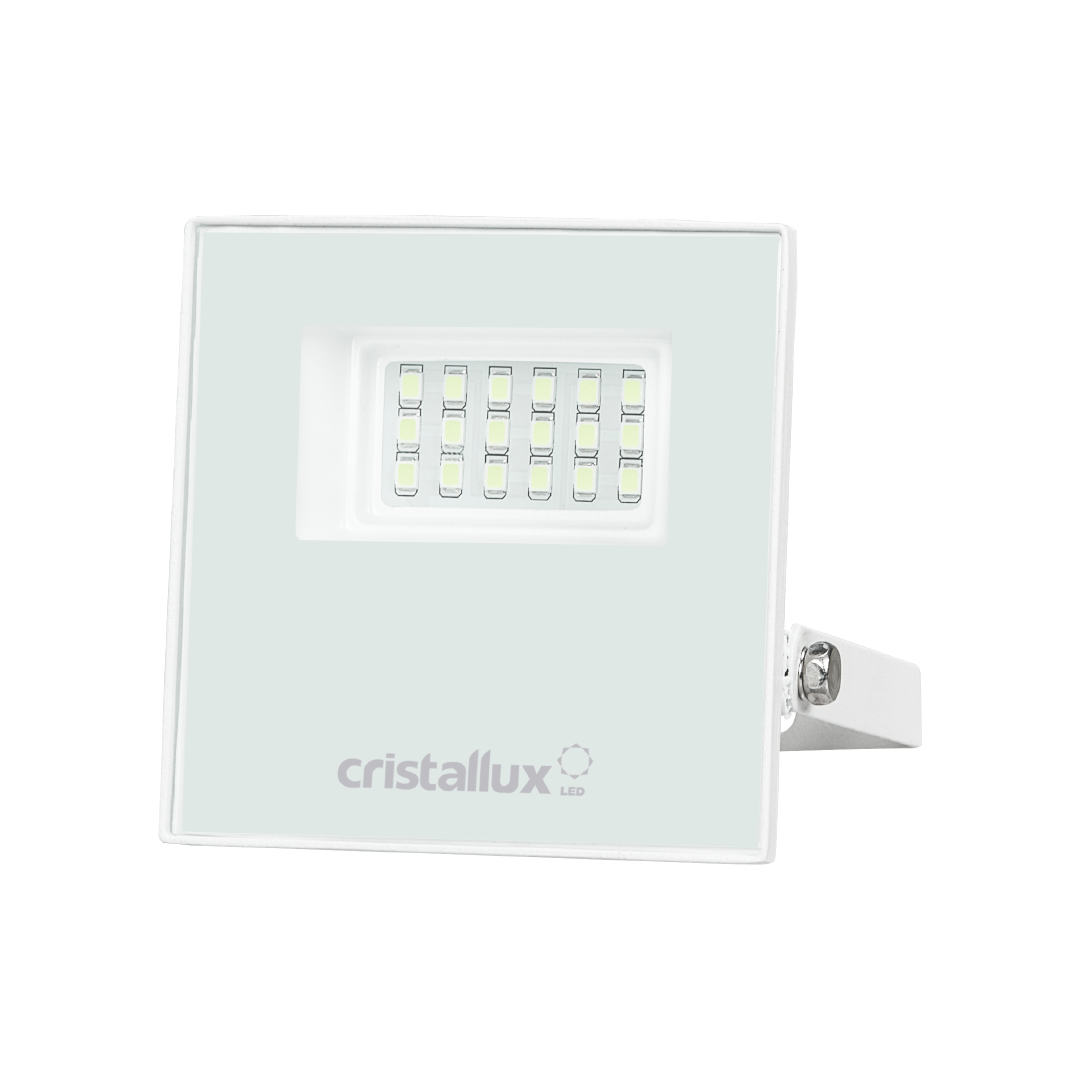 Foto do produto REFLETOR CRISTALL GARDEN VIENA 030W VERDE BIV. IP66 BRANCO