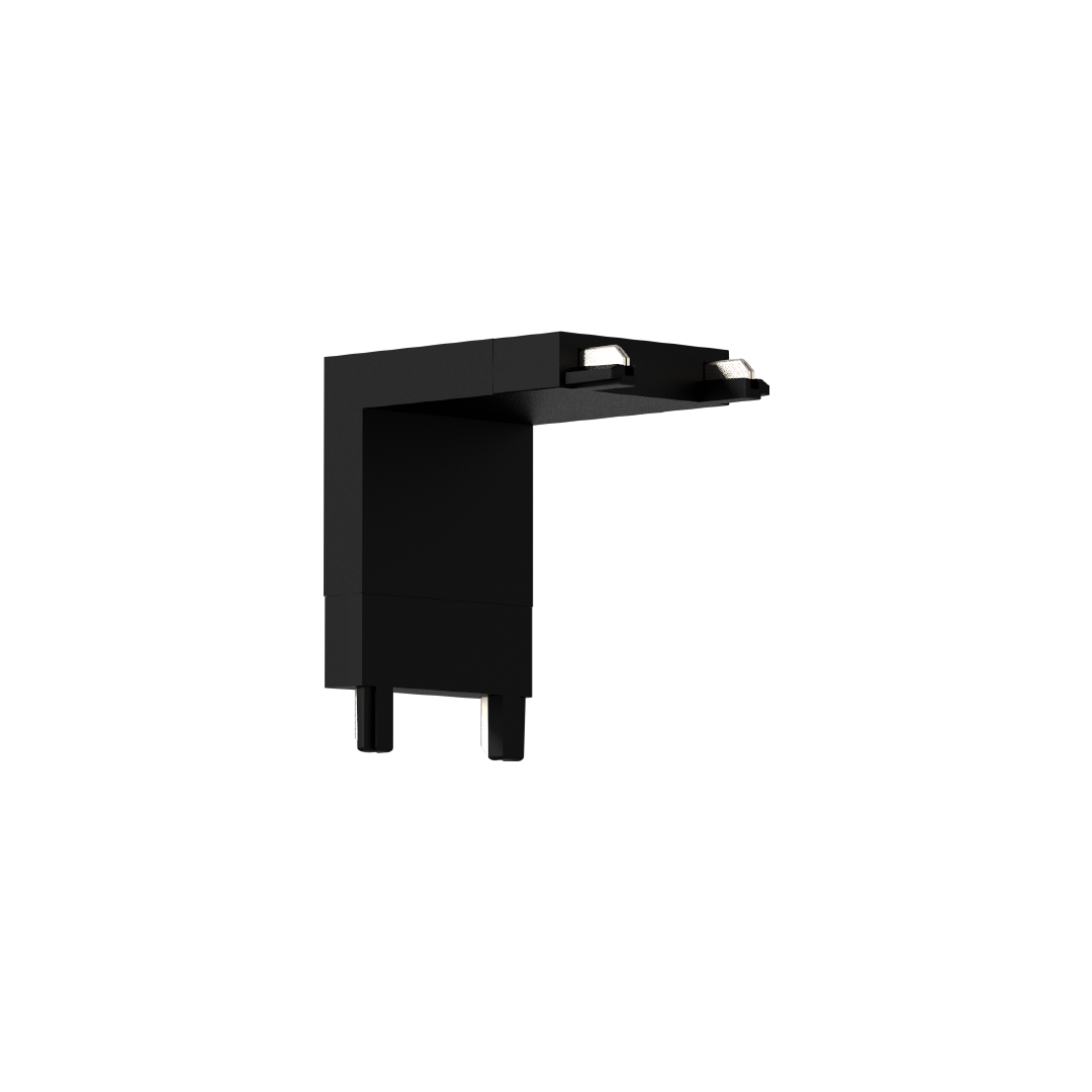 Foto do produto EMENDA CORNER CRISTALL DECCOR MAGNETO PRETO CLX120