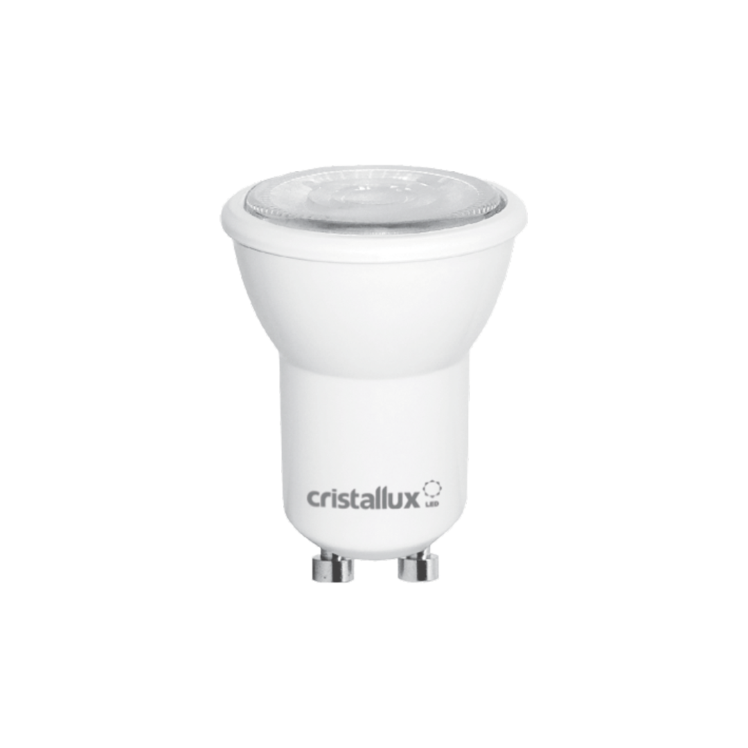 Foto do produto LAMPADA LED DICROICA MR11 GU10 3,5W 4000K 210LM 100-240V ANGULO 36 IRC >95 G2 LLL