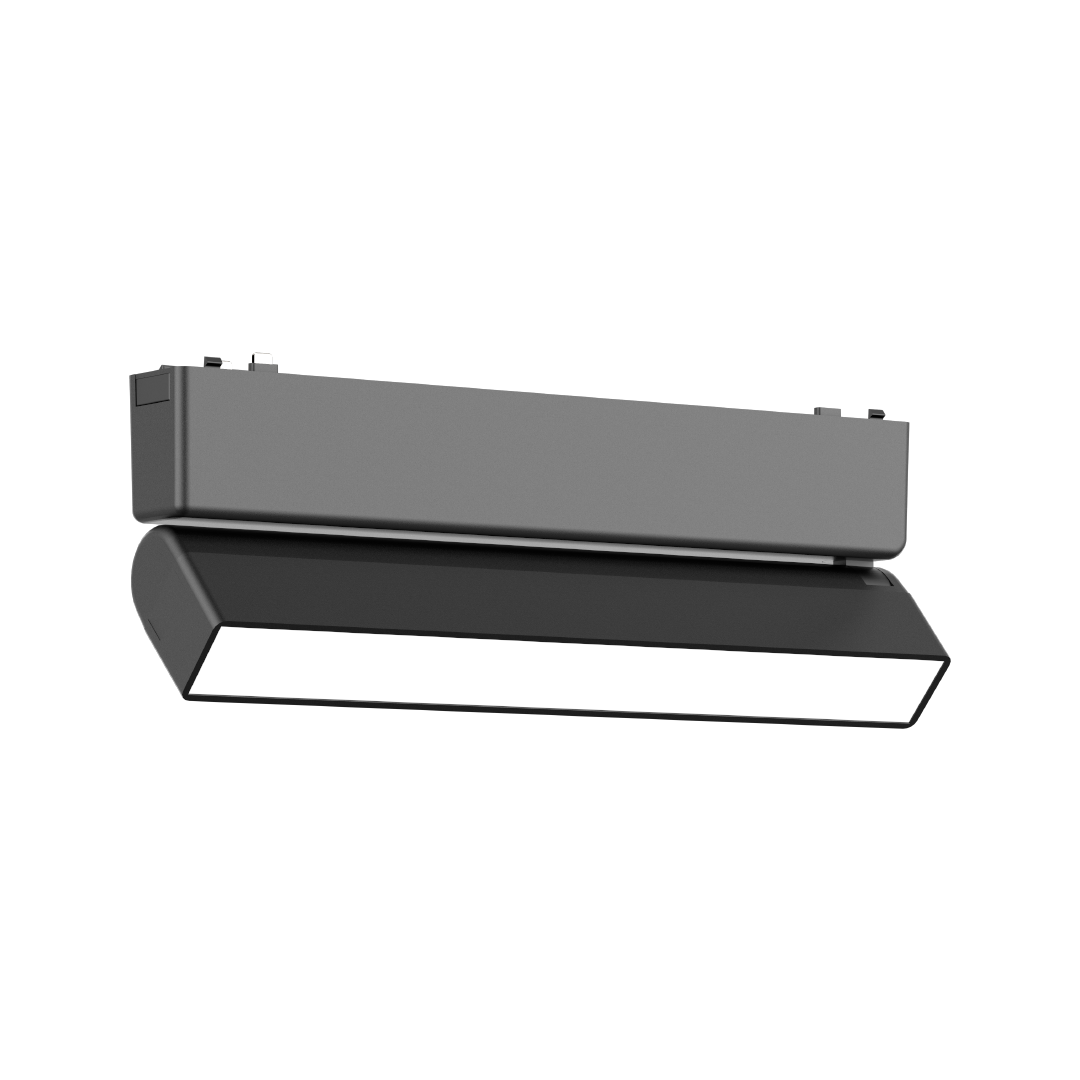 Foto do produto LUMINARIA DIFUSA CRISTALL DECCOR OAKLAND 10W PRETO 4000K CLX120