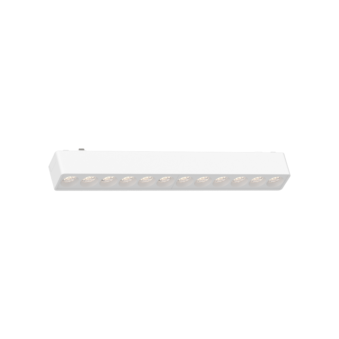 Foto do produto LUMINARIA LINEAR CRISTALL DECCOR MEMPHIS 12W BRANCO 3000K CLX120