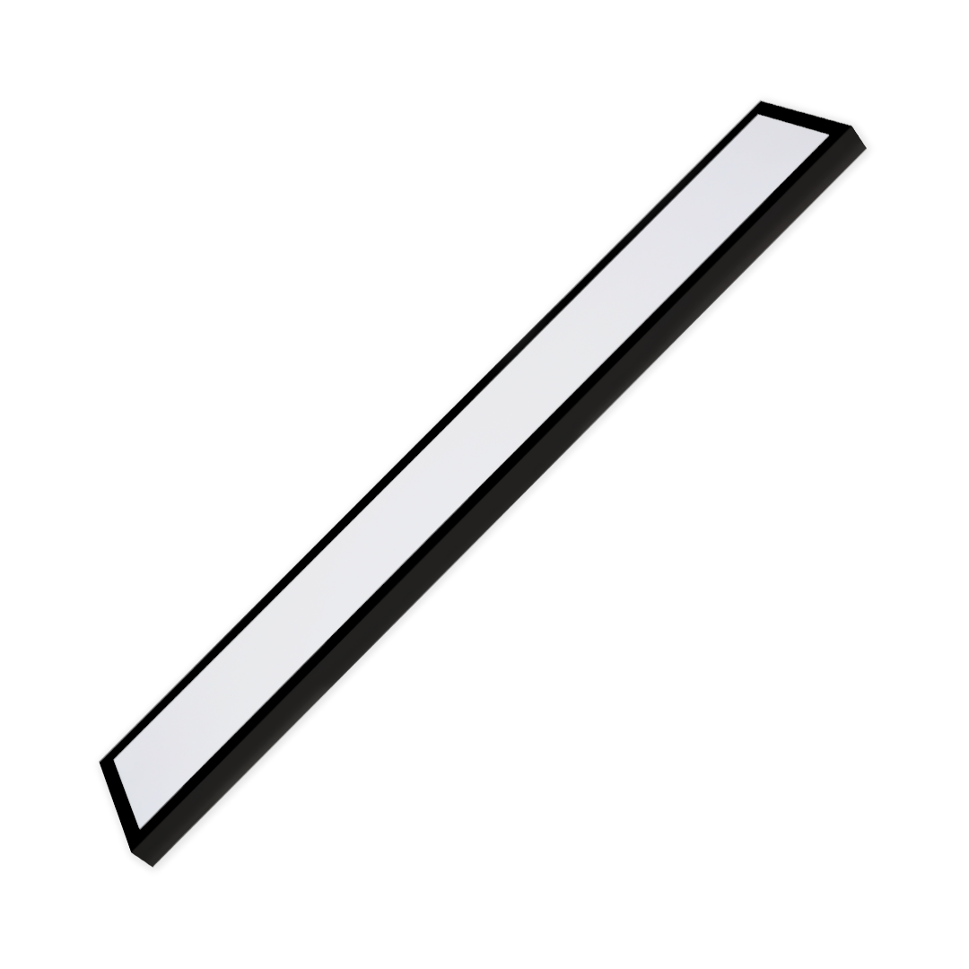 Foto do produto PAINEL CRISTALL HOME BACKLIT SOBREPOR 150X1200X38MM 36W 3000K BIV. 3600LM PRETO