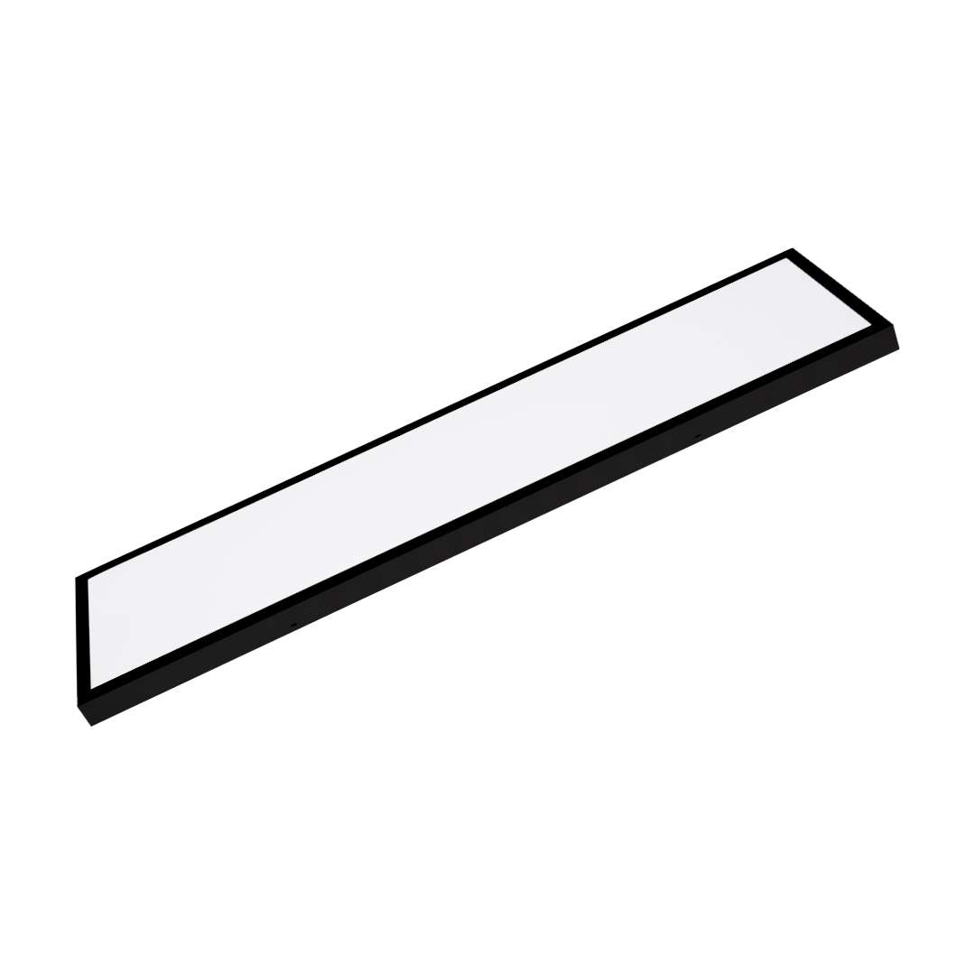 Foto do produto PAINEL CRISTALL HOME BACKLIT SOBREPOR 300X1200X38MM 40W 3000K BIV. 4000LM PRETO