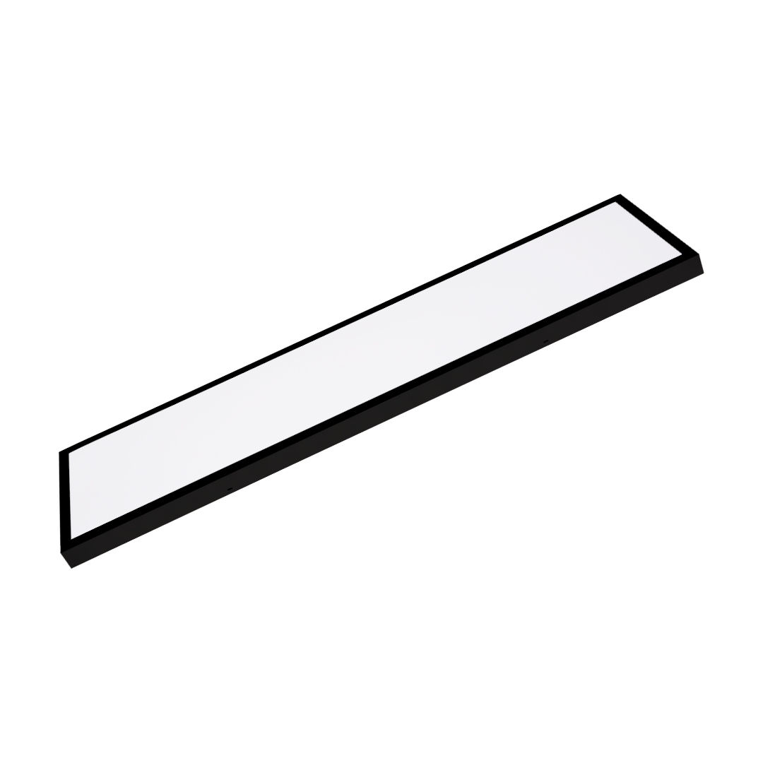 Foto do produto PAINEL CRISTALL HOME BACKLIT SOBREPOR 300X1200X38MM 40W 4000K BIV. 4000LM PRETO