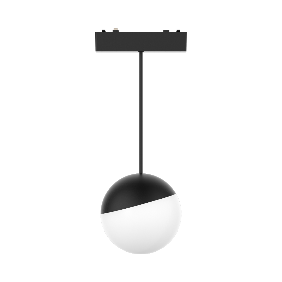 Foto do produto PENDENTE CRISTALL DECCOR TAIPE 6W PRETO 4000K CLX120