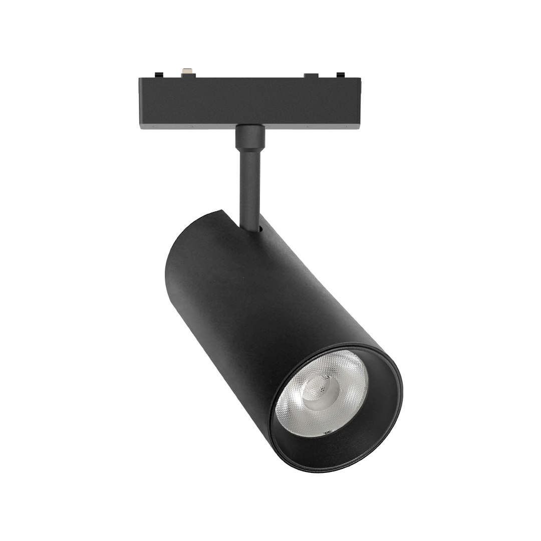 Foto do produto SPOT DIRECIONAVEL CRISTALL DECCOR CRETA 18W PRETO 4000K CLX120