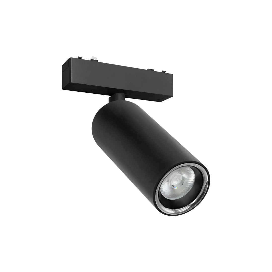 Foto do produto SPOT DIRECIONAVEL CRISTALL DECCOR ESPARTA 12W PRETO 4000K CLX120