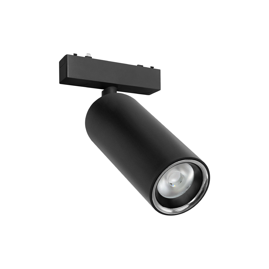 Foto do produto SPOT DIRECIONAVEL CRISTALL DECCOR ESPARTA 18W PRETO 4000K CLX120