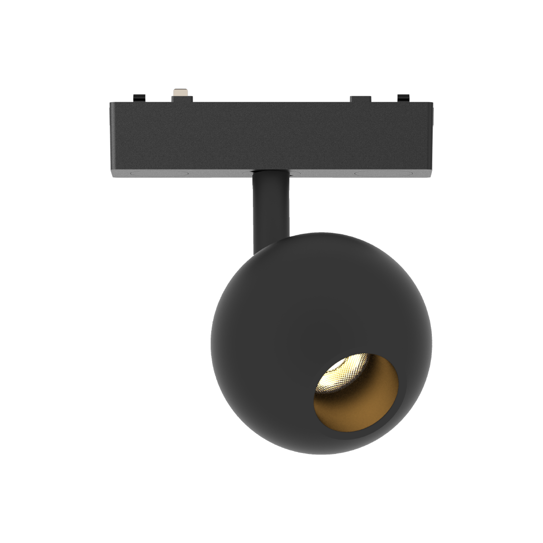 Foto do produto SPOT DIRECIONAVEL CRISTALL DECCOR RHODES 10W PRETO 3000K CLX120