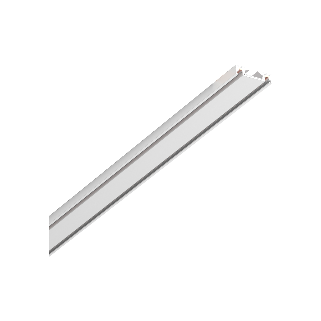 Foto do produto TRILHO CRISTALL DECCOR MAGNETO 1 METRO BRANCO CLX120