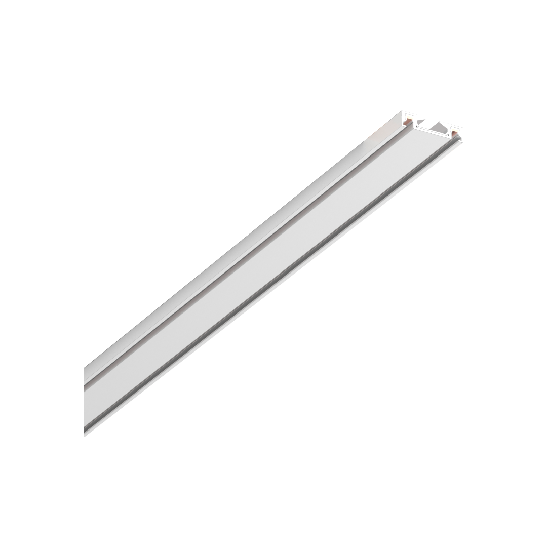 Foto do produto TRILHO CRISTALL DECCOR MAGNETO 2 METROS BRANCO CLX120