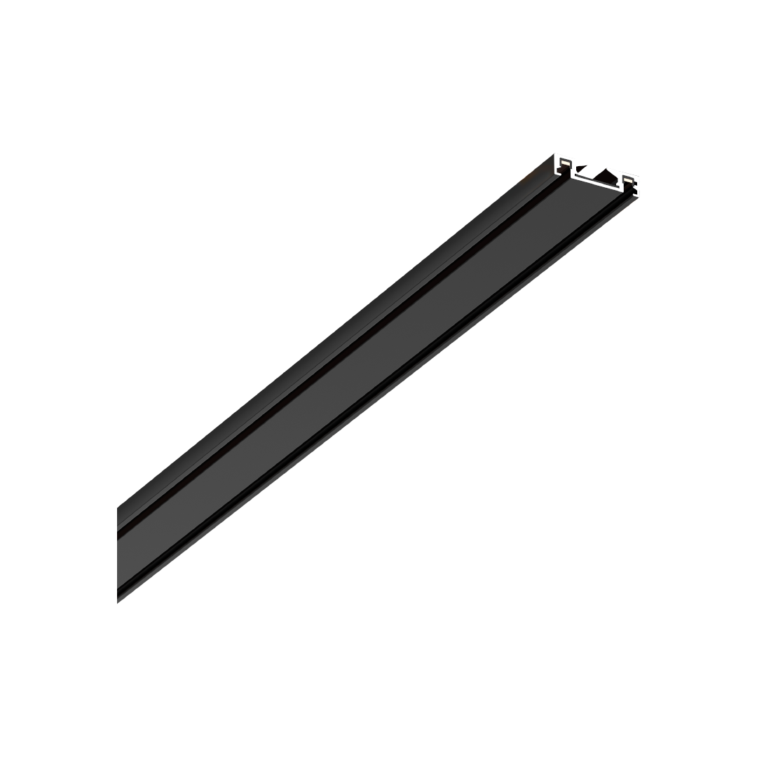 Foto do produto TRILHO CRISTALL DECCOR MAGNETO 2 METROS PRETO CLX120