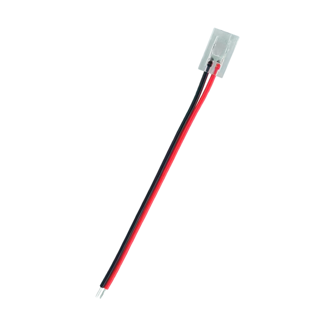 Foto do produto CABO CONECTOR FIO PARA FITA LED CRISTALL PRO/HOME INVISIBLE 12V E 24V 8MM (EMBALAGEM COM 10 UNIDADES)