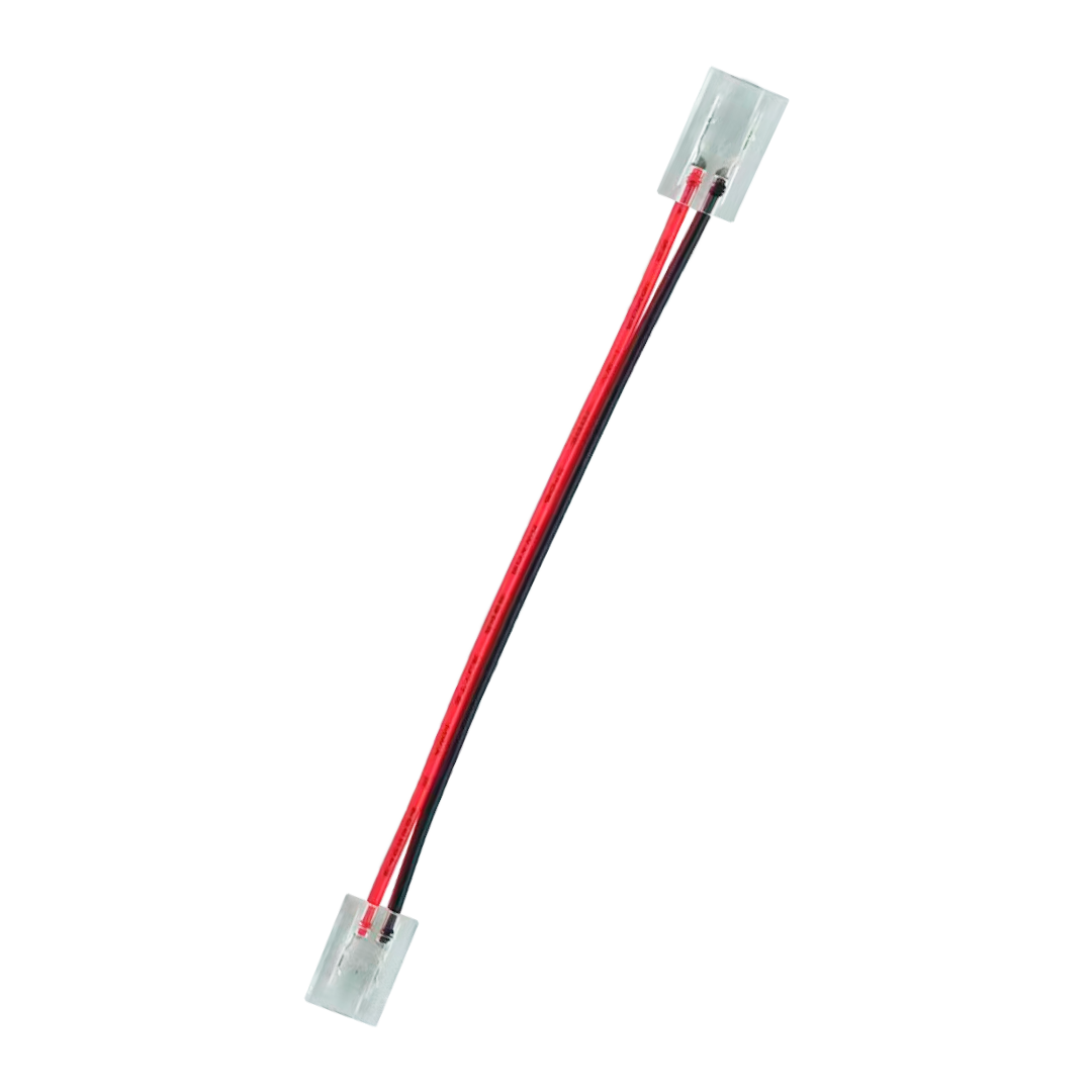 Foto do produto EMENDA EXTENSA PARA FITA LED CRISTALL PRO/HOME INVISIBLE 12V E 24V 8MM (EMBALAGEM COM 10 UNIDADES)