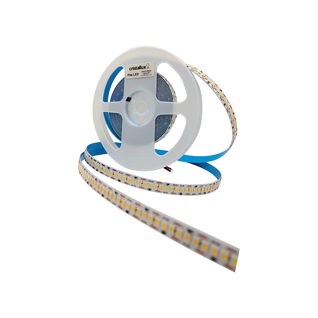 Foto do produto FITA LED CRISTALL HOME 05MT 24V 20W/M 4000K 2080LM/M IP20 240LED/M IRC>80