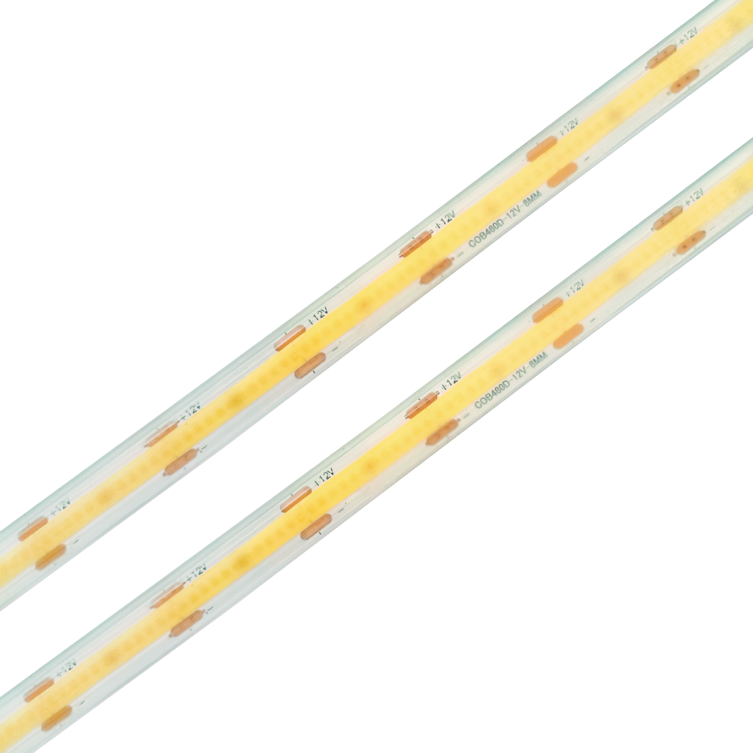 Imagem do produto FITA LED CRISTALL PRO DRY COB 5MT 12V 12W/M 3000K 1200LM/M IP65 480LED/M IRC>90