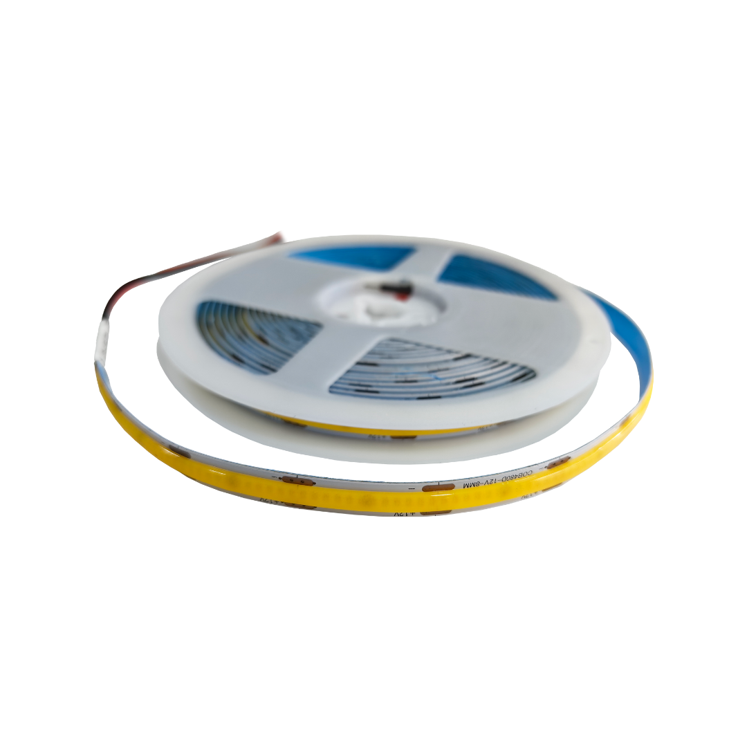 Foto do produto FITA LED CRISTALL PRO LIFE COB 5MT 12V 12W/M 4000K 1200LM/M IP20 480LED/M IRC>98