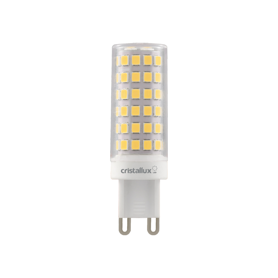 LAMPADA LED BIPINO G9 8W 7200K 220V DECORATIVA - Cristallux