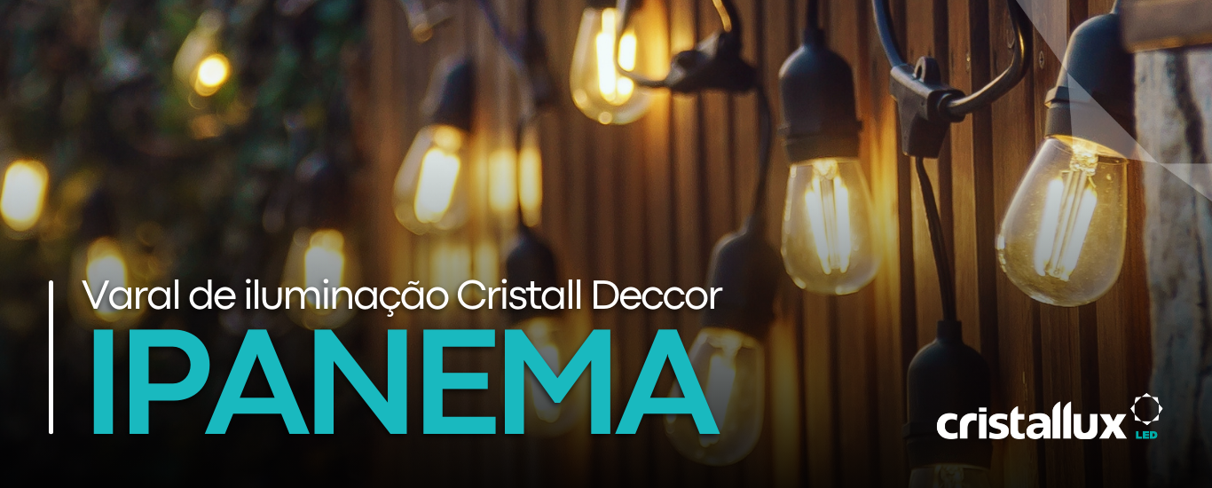 Foto do artigo Novo Varal de Iluminação Cristall Deccor Ipanema