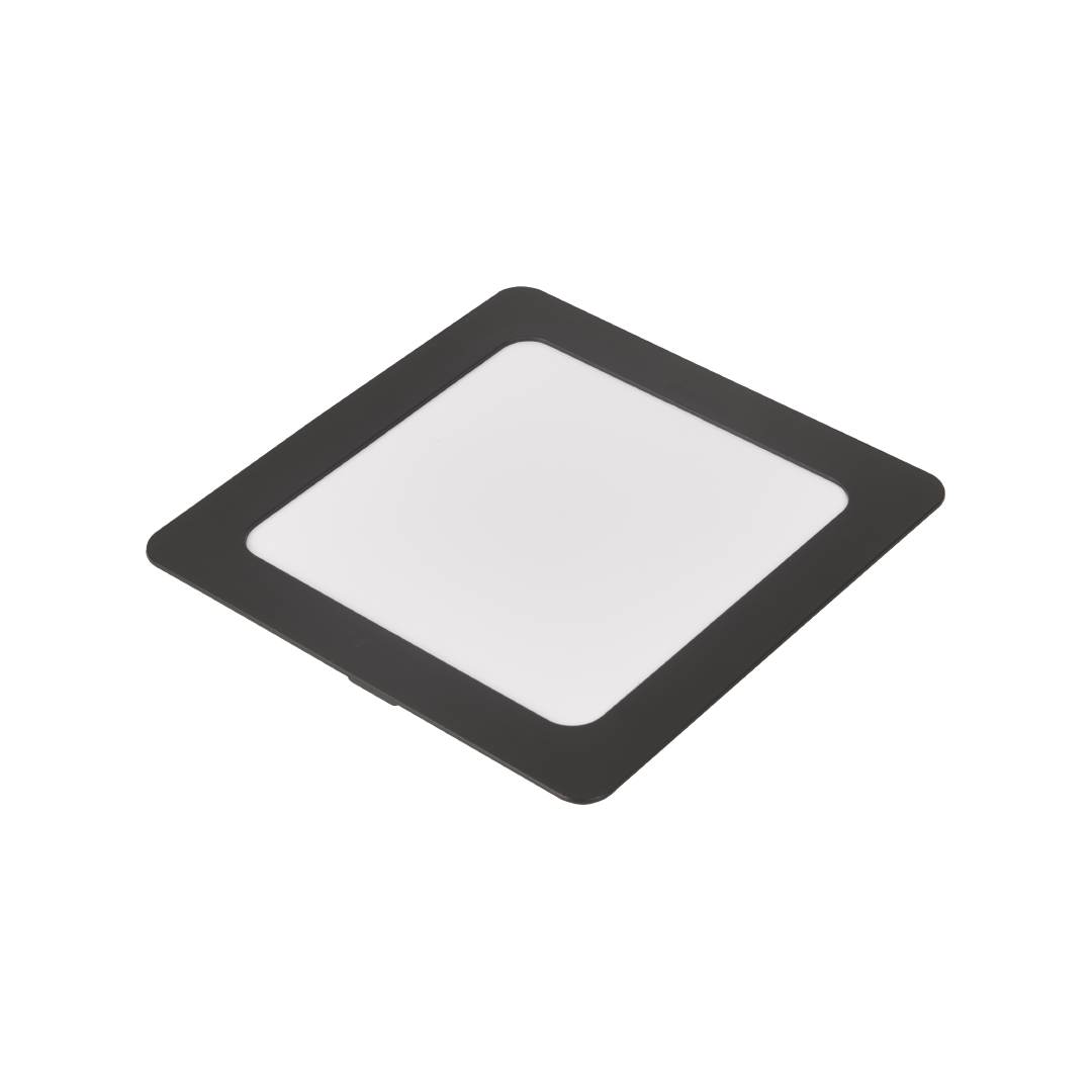 Foto do produto PAINEL CRISTALL HOME THINN EMBUTIR 12W 6500K BIV. 840LM PRETO