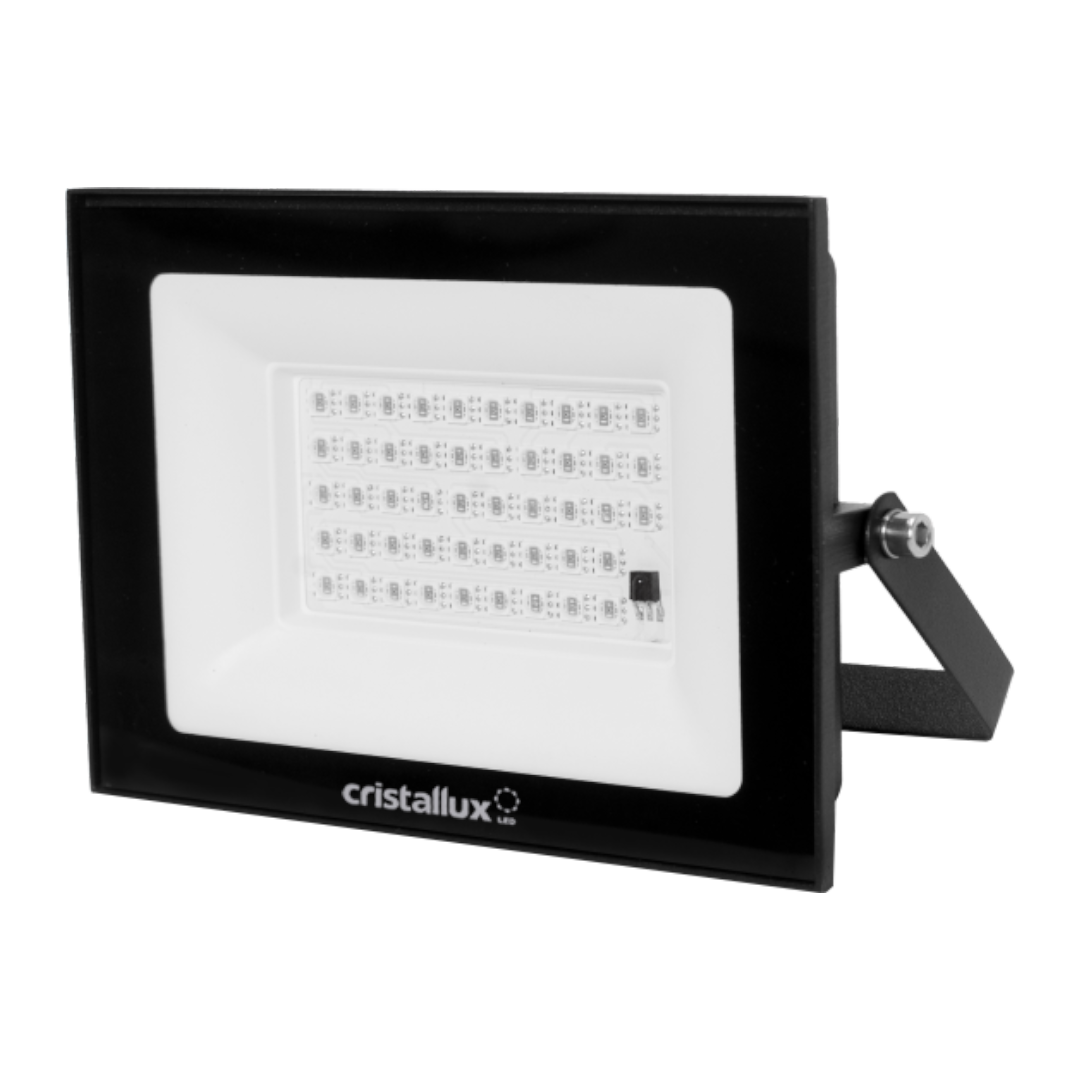 Foto do produto REFLETOR CRISTALL GARDEN MADRI 100W RGB BIV. IP66