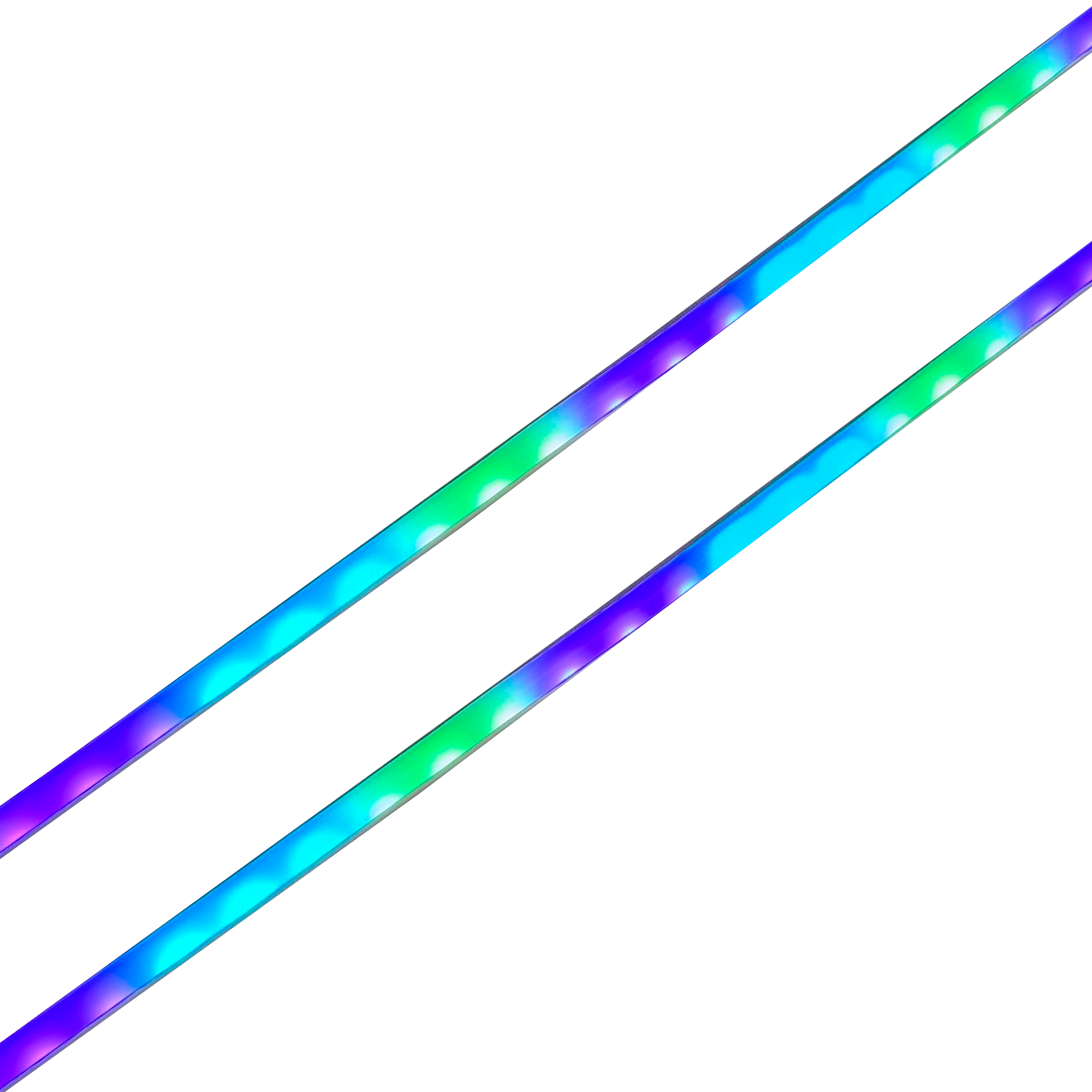 Imagem do produto FITA LED CRISTALL DECCOR SMART FREE RGB NEON 5MT 12V 7W/M IP20 120LED/M IRC>80