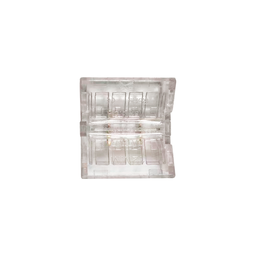 Foto do produto EMENDA CLICK PARA FITA LED COB CRISTALL PRO DUO 640LED (EMBALAGEM COM 10 UNIDADES)