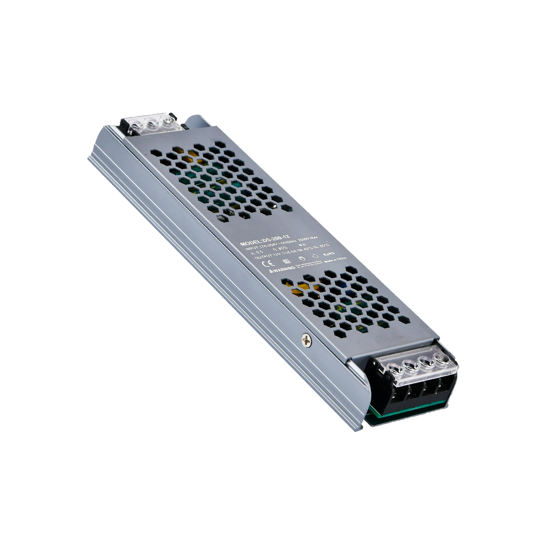 Foto do produto FONTE COLMEIA ATLANTIS ENTRADA 110-240V SAIDA 200W 12V 16,5A 225X60X30MM