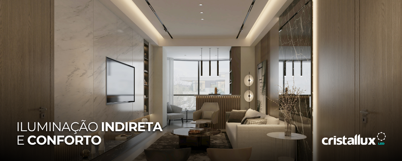 Foto do artigo Iluminação Indireta e Conforto